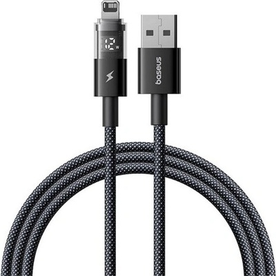 Baseus P10382700121-00 DISPLAY II USB – Lightning 100cm černý