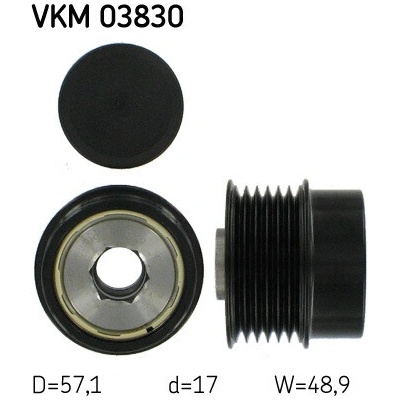 Voľnobeżka alternátora SKF VKM 03830
