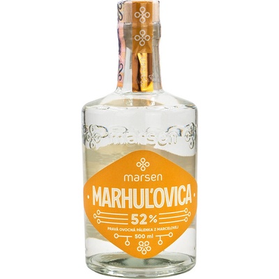Marsen Marhuľovica 52% 0,7 l (čistá fľaša)