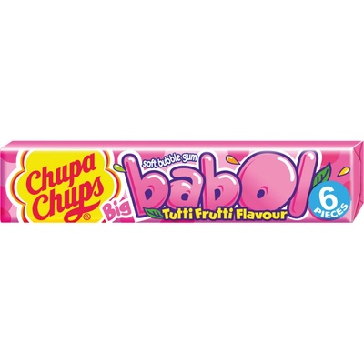 Chupa Chups Big Babol Tutti Frutti žvýkačky 27,6 g