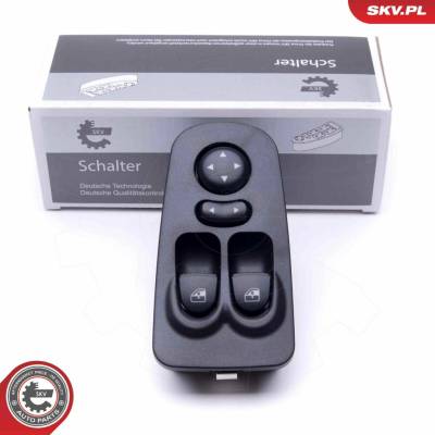 Spínač, zvedací zařízení oken ESEN SKV 37SKV156