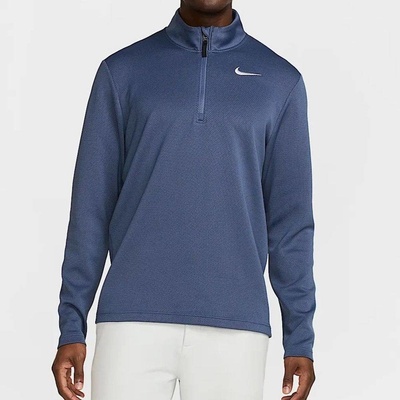 Nike Golf DriFit VCTRY THERMFLX HZ TOP modrá