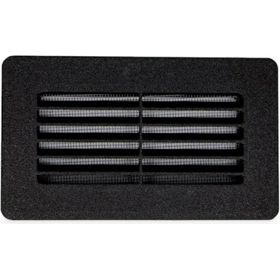 Ventila Plastová HPM 55 x 110 mm černá