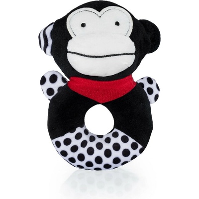 Zopa Senzorická hrkálka krúžok Monkey