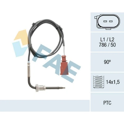 Čidlo, teplota výfukových plynů FAE 68068