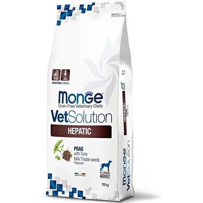 Monge Vet Solution Dog Hepatic 12 kg
