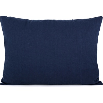 TomLinen obliečka na vankúš Navy Washed 70x80