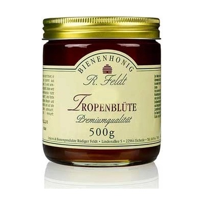 Bosfood Med z tropických květů zlatý tekutý květinový Kuba 500 g