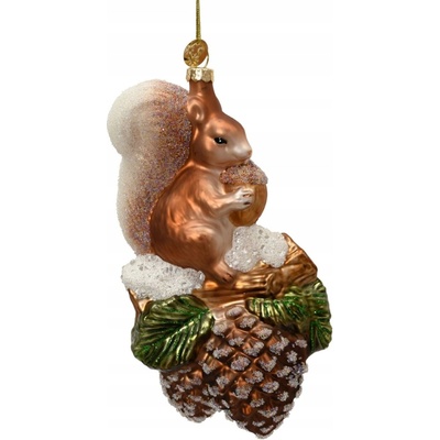 Kaemingk Tvarované vianočné gule, 16 cm, 1 ks