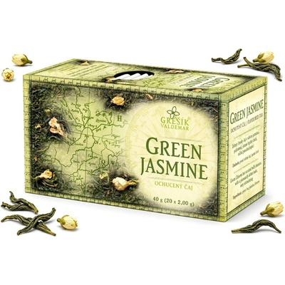 Grešík Zelený čaj Green Jasmine 20 x 2 g