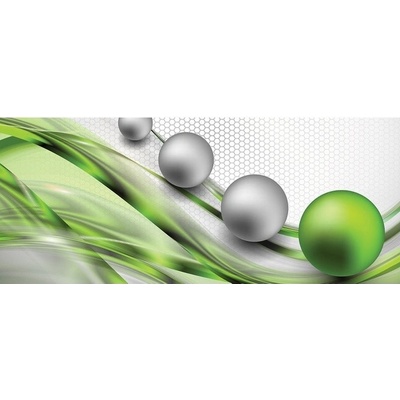 Preinterier FT3437 Fototapeta na stenu 3D gule – zelené vlies 250cm x 104cm