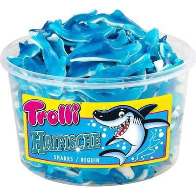 Trolli Haifische želé bonbony 1,2 kg