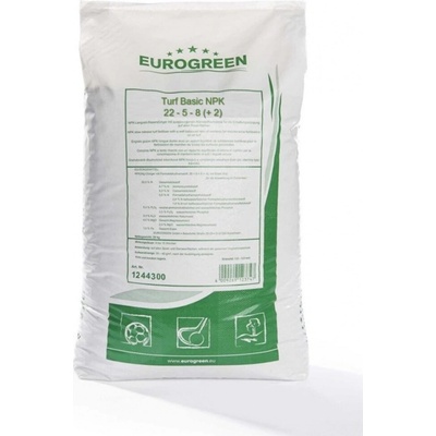 EUROGREEN - SLOVENSKO, s.r.o. Trávnikové hnojivo BASIC TURF NPK 25 kg