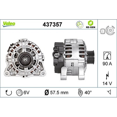 generátor VALEO 437357