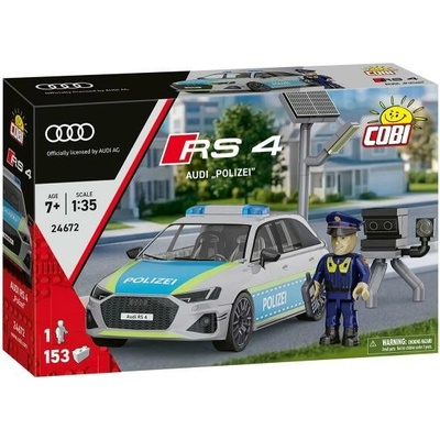 Cobi 24672 Audi RS4 Polizei, 1:35, 153 k, 1 f