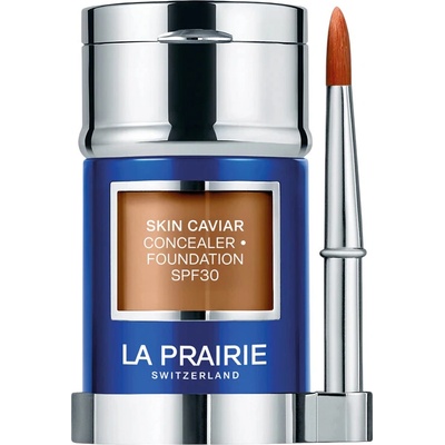 La Prairie Luxusné tekutý make-up s korektorom SPF15 Skin Caviar Concealer Foundation + 2 g Sunset Beige 30 ml