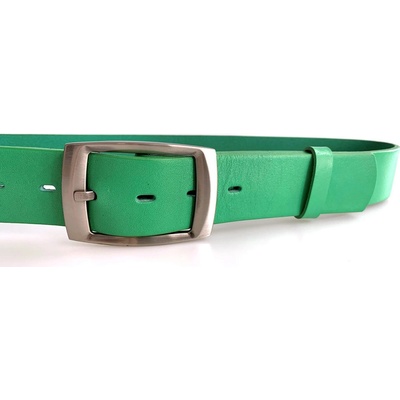 Penny Belts dámský kožený opasek 4430 zelený