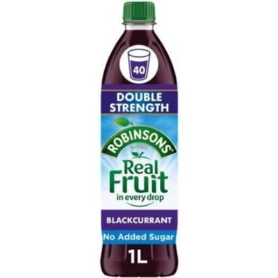Robinsons DC sirup bez cukru s příchutí černého rybízu 1 l