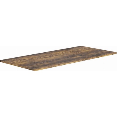 Lama Plus Ergodesk 160x75x1,8 cm laminovaná dřevotříska ořech rustikal – Hledejceny.cz