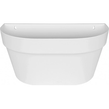 elho Kvetináč Loft Urban Wall Basket biely 40 x 19 x 20 cm