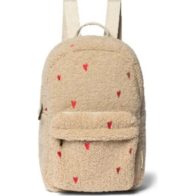 Studio Noos Midi Teddy Ecru Hearts