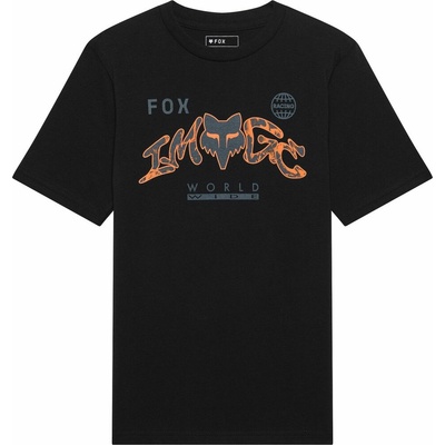 FOX Youth Image Print SS Ultra Black