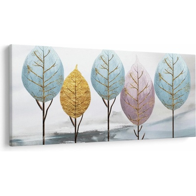 Obraz - Dizajnové stromy, jednodielne 200x100 cm