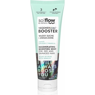 so!flow Dry and Damaged Hair Regenerating Boosting Shot regeneračné sérum pre suché a poškodené vlasy 75 ml