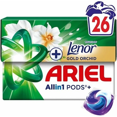 Ariel +Lenor prací kapsle Gold Orchid 26 PD – Hledejceny.cz