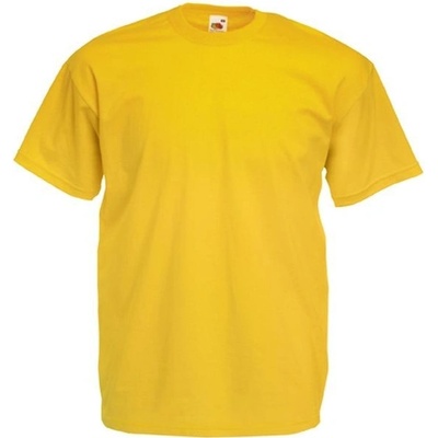Fruit of the Loom tričko Valueweight T Žlutá