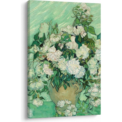 Obraz - Vincent van Gogh, Roses, reprodukcia, jednodielny 60x90 cm