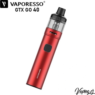 Vaporesso GTX GO 40 Pod Kit 1500 mAh Červená 1 ks