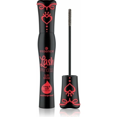 essence Lash PRINCESS Slim Brush vodeodolná riasenka pre predĺženie rias 12 ml
