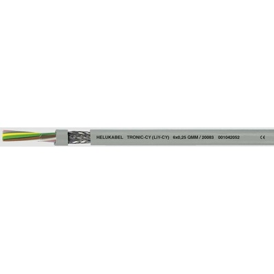 Helu 20059-500 dátový kábel LiYCY 5 x 0.34 mm² sivá 500 m