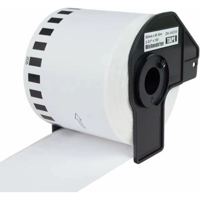 PRINTLINE etikety Brother DK-44205 bílá pap. role snadno odstranitelná 62 x 3048 m