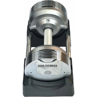 JSM FITNESS Chromované nastavitelné činky 1 x 24 kg