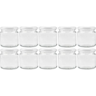 DuraHome Sklenice zavařovací s víčkem 66 10 ks x 212 ml – Hledejceny.cz