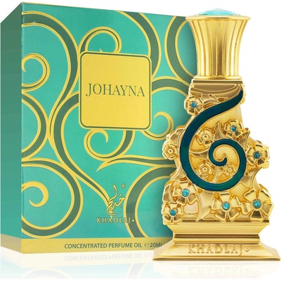 Khadlaj Johayna Green parfémovaný olej unisex 20 ml