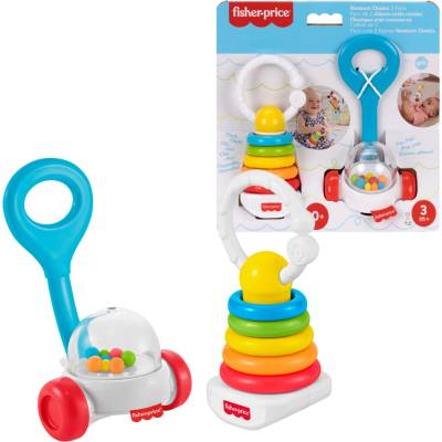 Mattel Fisher-price sada chrastítka a kousátka 2 ks