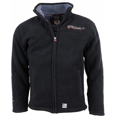 GEOGRAPHICAL Norway mikina UBOLT s kožíškem černá