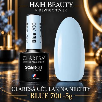 Claresa Gél lak Blue 700 5 g