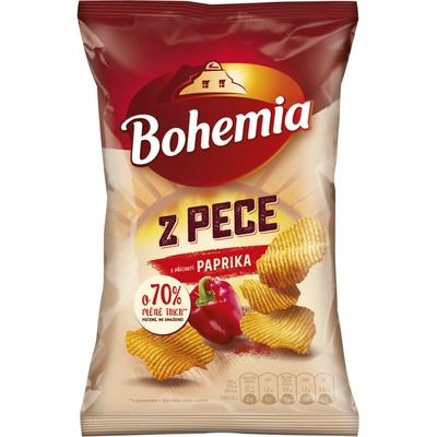 Bohemia Krekry bramborové z pece paprika 100 g