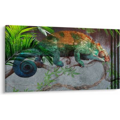 Obraz - Chameleon, jednodielne 120x70 cm