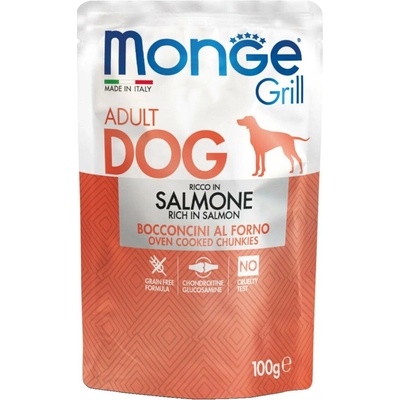 Monge Grill losos 24 x 100 g
