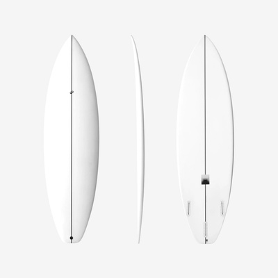 DECATHLON Shortboard Allround 900 v balení bez ploutviček 5'10 – Hledejceny.cz
