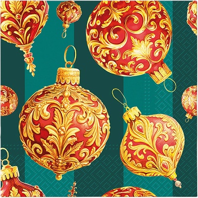 PAW Obrúsky L 33x33cm Vintage Balls