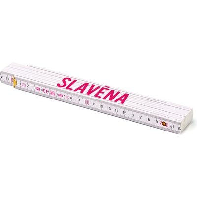 Metrie Skládací metr Block 52 Se jménem Slavěna 2 m