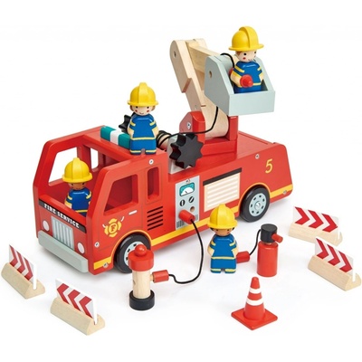 Hasičský vůz s hasiči Tender Leaf Fire Engine uni