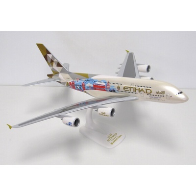 PPC Holland Airbus A380-861 Etihad Airways "ADNOC Choose the United Kingdom" Colors Snap-Fit 1:200