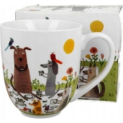 DUO Hrnček XXL 13,8 x 12cm porcelán Dog World 18 x 1000 ml
